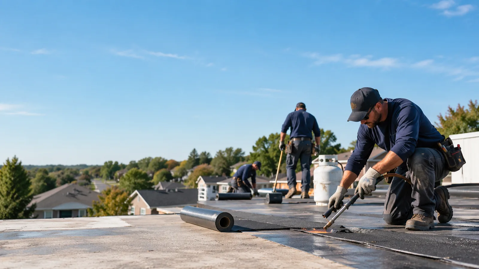 Flat Roof Leak Repair providers in Bement, IL